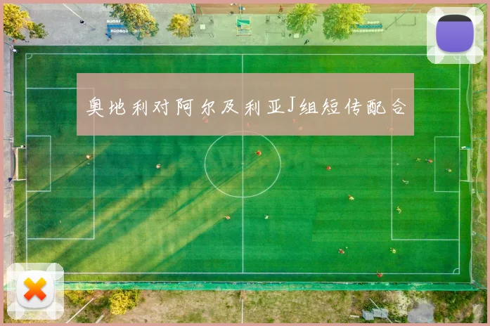 奥地利对阿尔及利亚J组短传配合