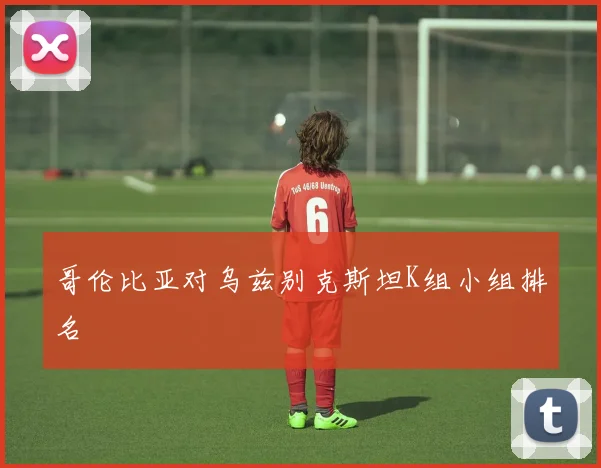 哥伦比亚对乌兹别克斯坦K组小组排名